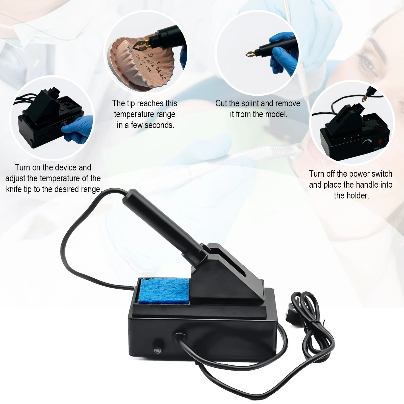 Dental Electric Carving Knife Engraving Cutting Aligner Trimming ThermaKnife TK-1